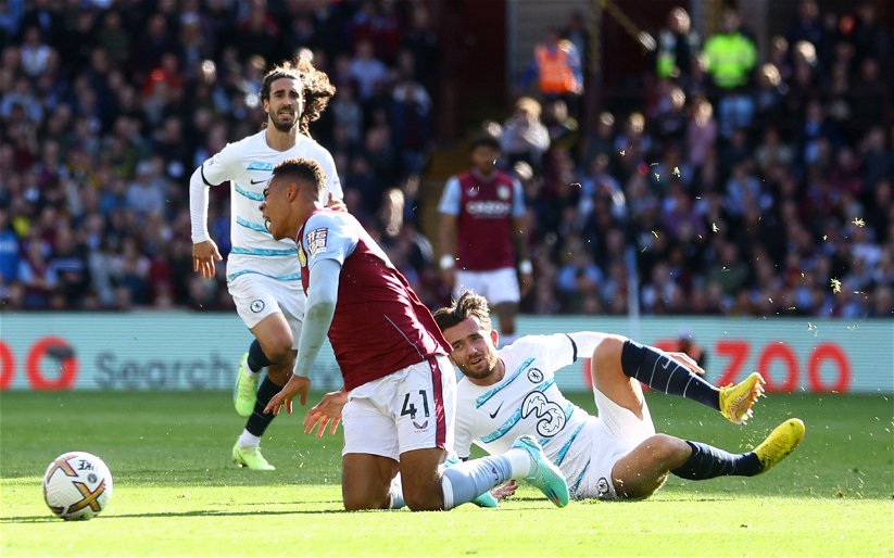 Image for Aston Villa: Ben Chilwell could have been sent off for challenge on Jacob Ramsey