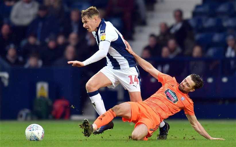 Image for West Brom: Conor Townsend blasted for ‘nightmare’ display