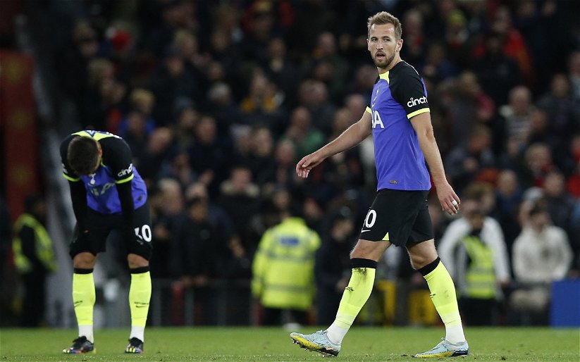 Image for Tottenham: Harry Kane struggles in disappointing midweek defeat
