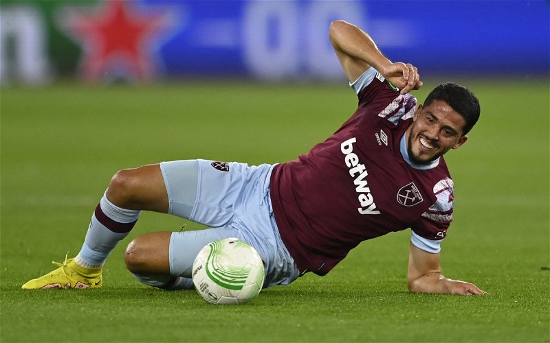 Image for West Ham United: Toby Cudworth blasts Pablo Fornals after glaring miss in Europe