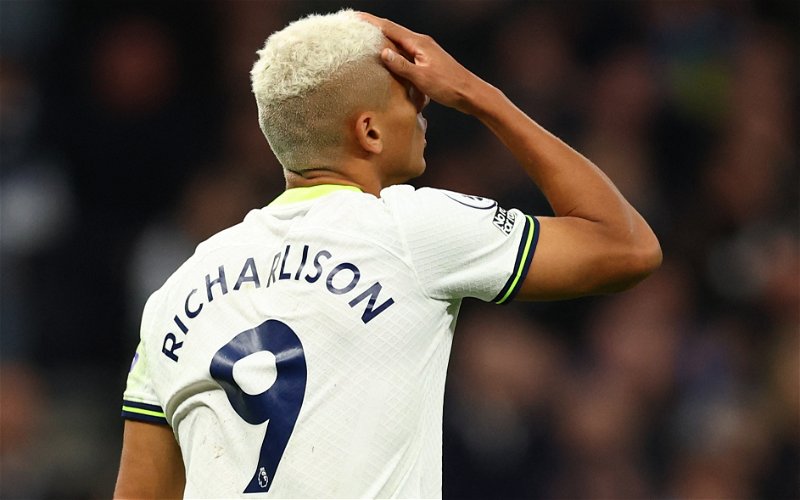 Image for Tottenham Hotspur: Journalist issues verdict on Richarlison ‘big blow’ amid injury concern