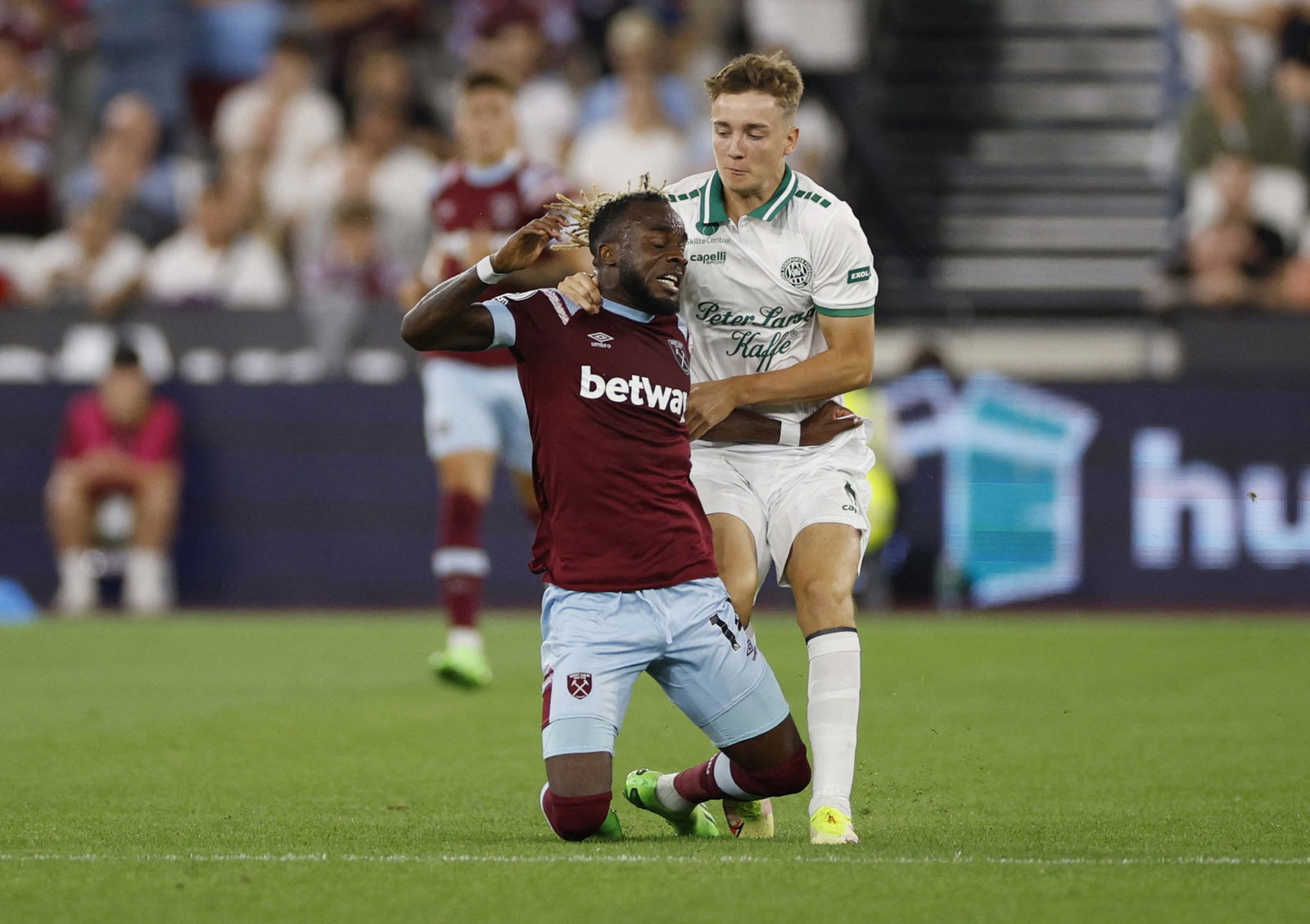 back from WHUFC injury in a few weeks