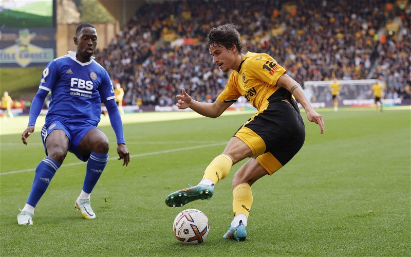 Image for Wolves: Dave Azzopardi says Hugo Bueno should keep his place in team when Premier League returns