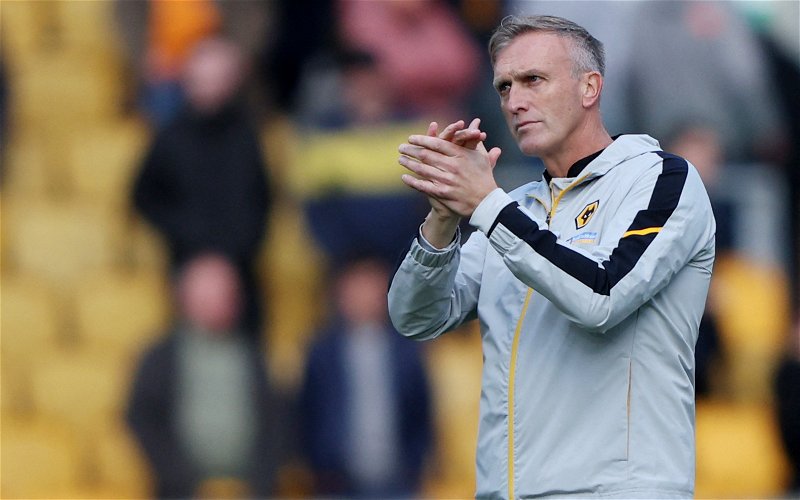 Image for Wolves: Dean Jones drops opinion on current manager situation