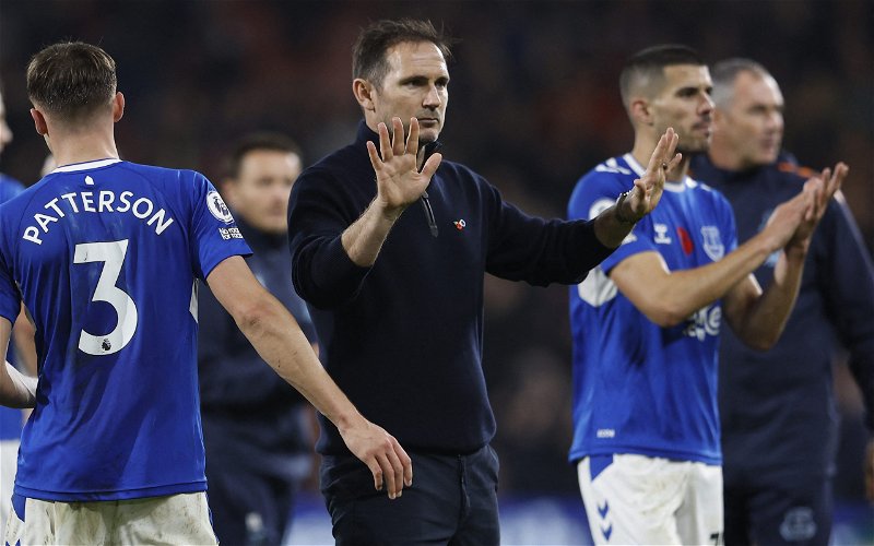 Image for Everton: Greg O’Keeffe admits he disagrees with Frank Lampard’s recent comments