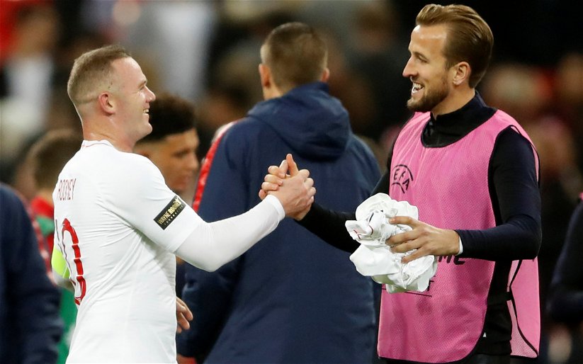 Image for Tottenham Hotspur: Wayne Rooney calls for Harry Kane to be rested