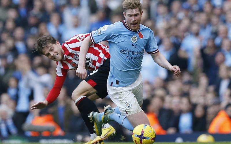 Image for Manchester City: Kevin De Bruyne hailed for Jack Grealish assist