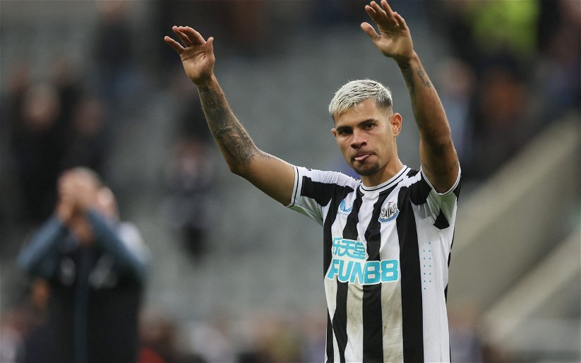 Image for Newcastle: Dominic Scurr can’t see Guimaraes returning for Carabao Cup clash
