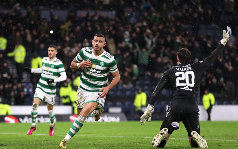 Image for Celtic: Giorgos Giakoumakis survives penalty shout