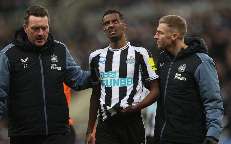 Image for Newcastle United: Journalist relays Alexander Isak injury update
