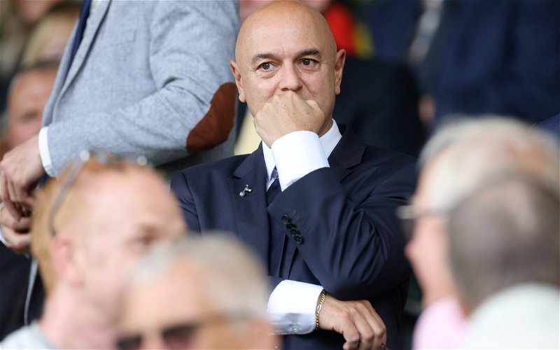 Image for Tottenham Hotspur: Pundit drops Daniel Levy claim
