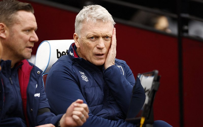 Image for West Ham United: Moyes to be sacked if Hammers lose to Nottingham Forest