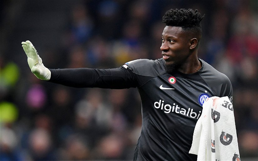 Image for Manchester United eyeing Andre Onana transfer move