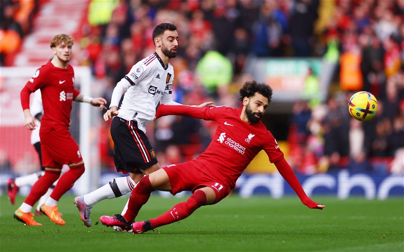 Image for Manchester United: Journalist slams Bruno Fernandes antics in Liverpool defeat