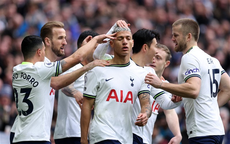 Image for Tottenham Hotspur: Richarlison praised after Nottingham Forest victory