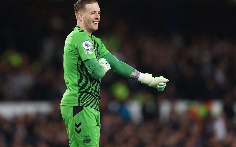 Image for Everton: Jordan Pickford given “verbal agreement” by club