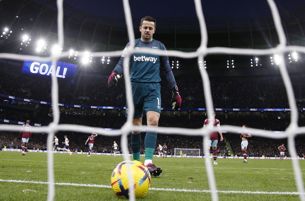 Lukasz-Fabianski-in-action-for-West-Ham-against-Spurs