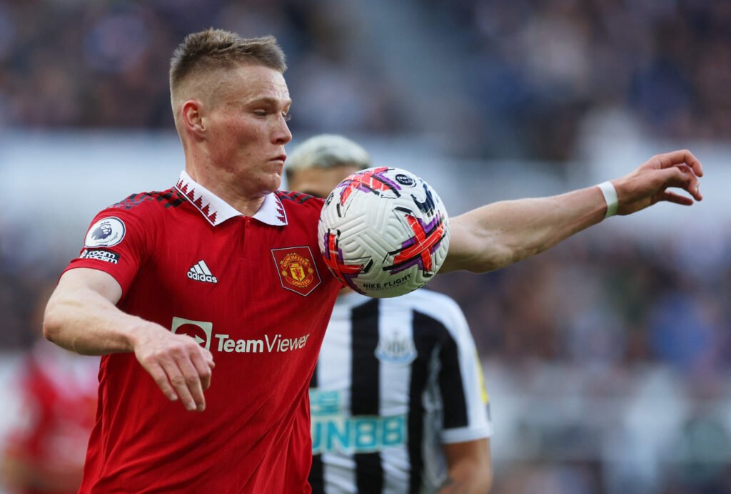 Scott-McTominay-playing-for-Manchester-United-against-Newcastle