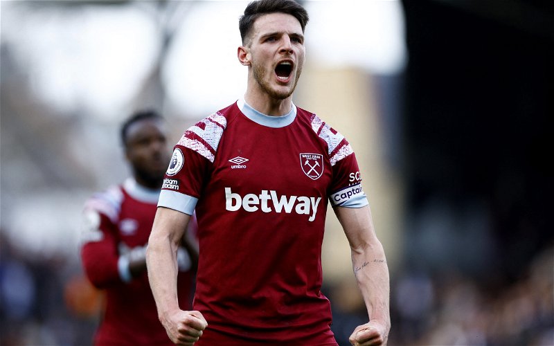 Image for Arsenal: Update given on Declan Rice interest