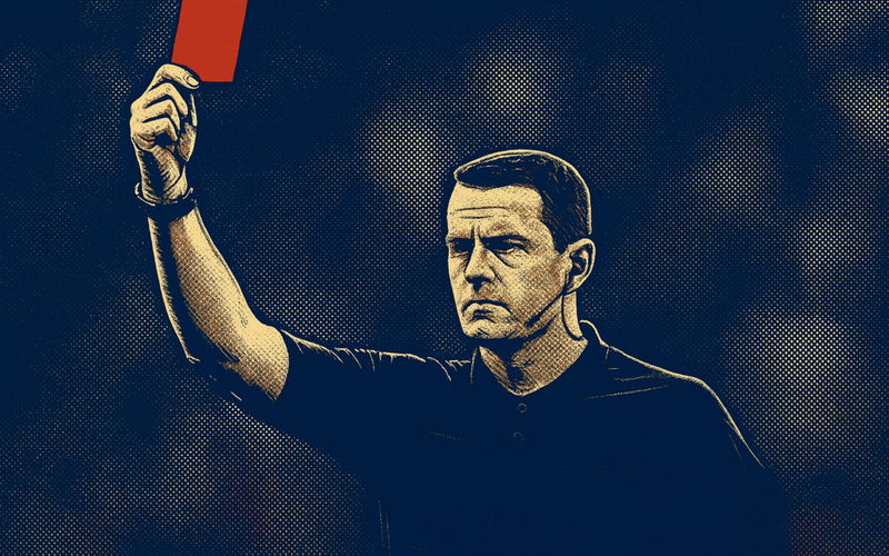 Image for The Worst Premier League Red Card Records: Football’s Most Notorious Sendings Off
