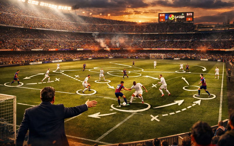 Image for Tactical Evolution in La Liga Over the Decades