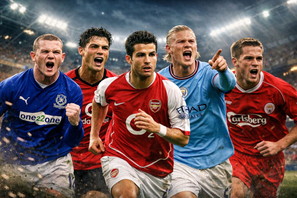From Prodigies to Icons, The Premier League’s Greatest Wonderkids